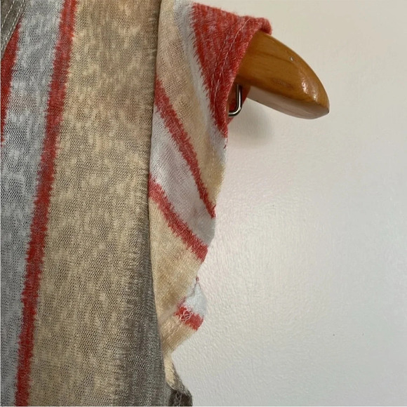 Cozy Casual Multicolor Striped Button-Down Top - Picture 5 of 6